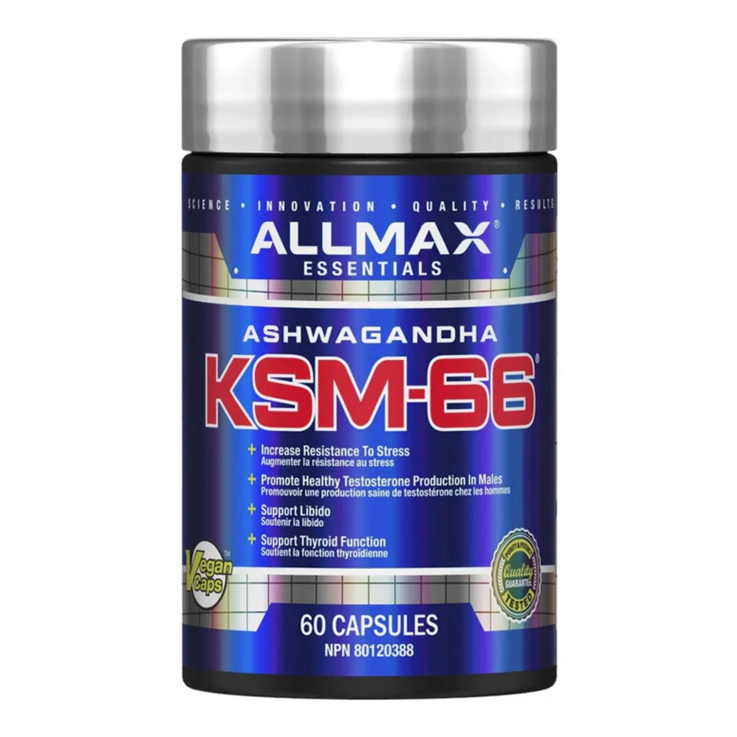 KSM66 Ashwagandha - 60 capsules
