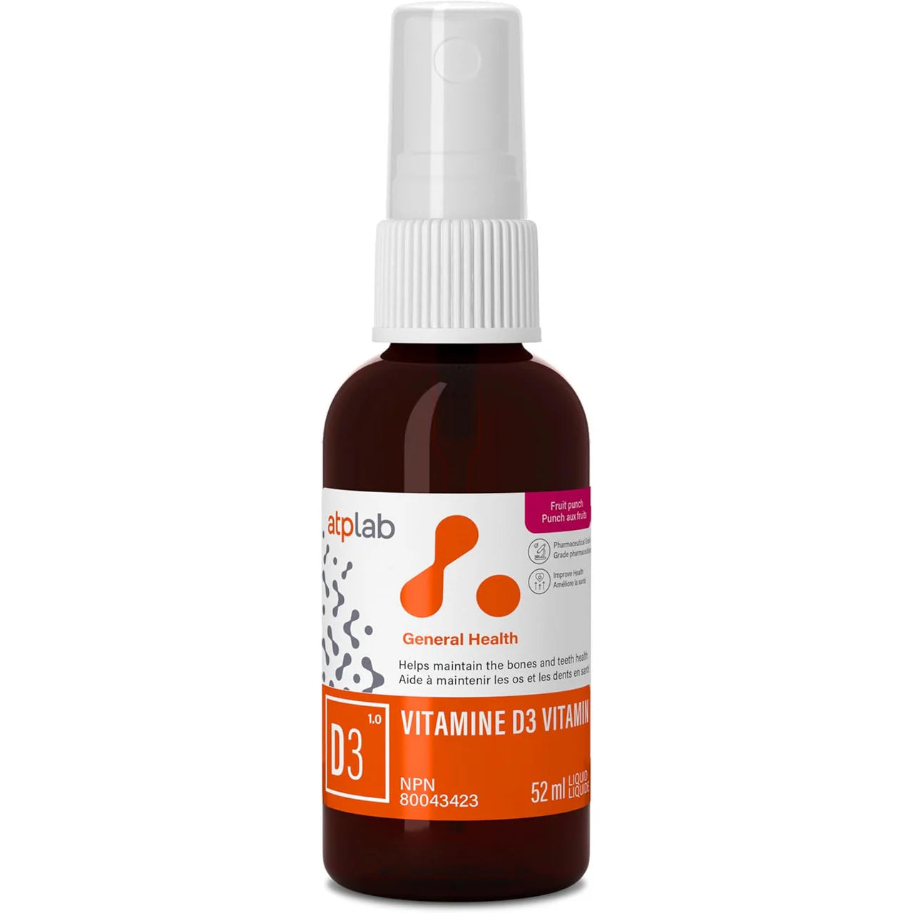 Vitamin D3 Fruit Punch - 52ml