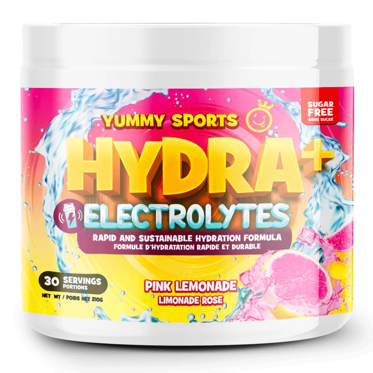 Yummy Hydra+ – Électrolytes 210 g