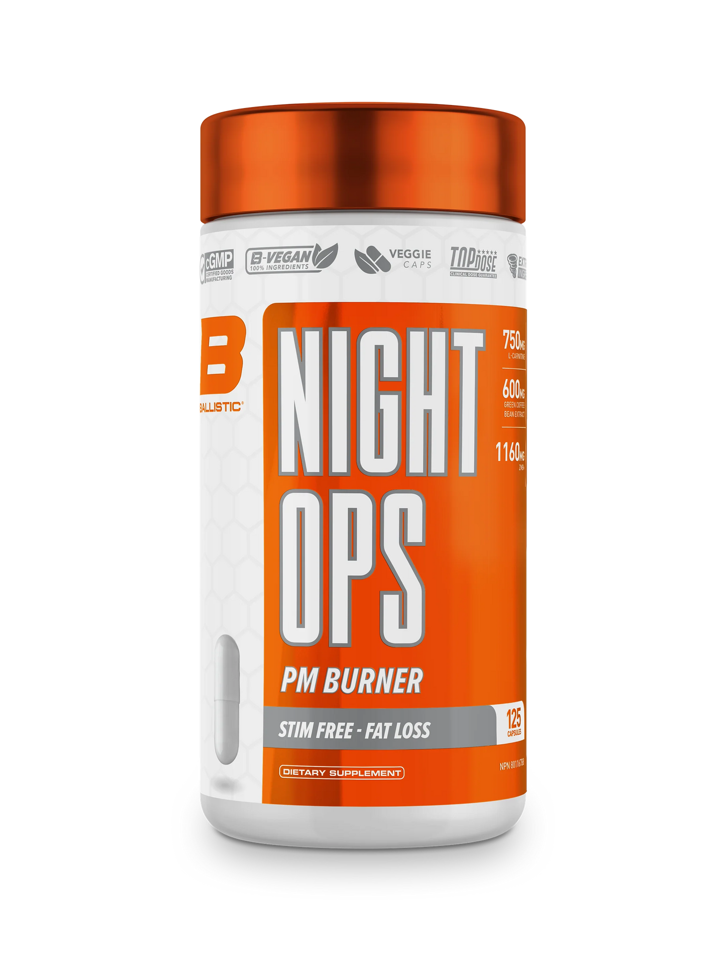Night Ops- 125 Capsules