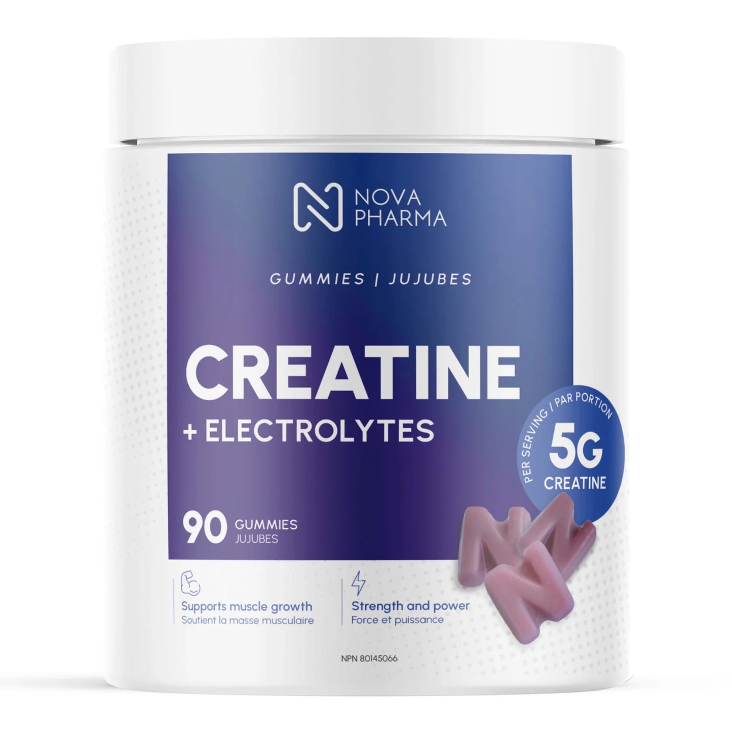 Créatine et Électrolytes - 90 jujubes