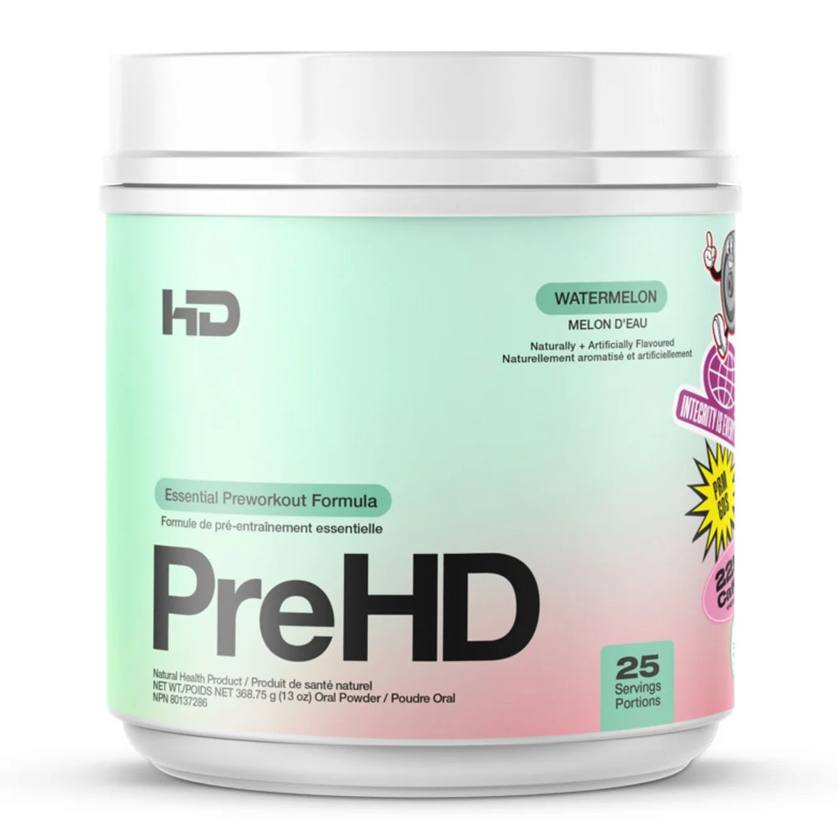 HD MUSCLE- PreHD Essential Pre-Workout- 368g