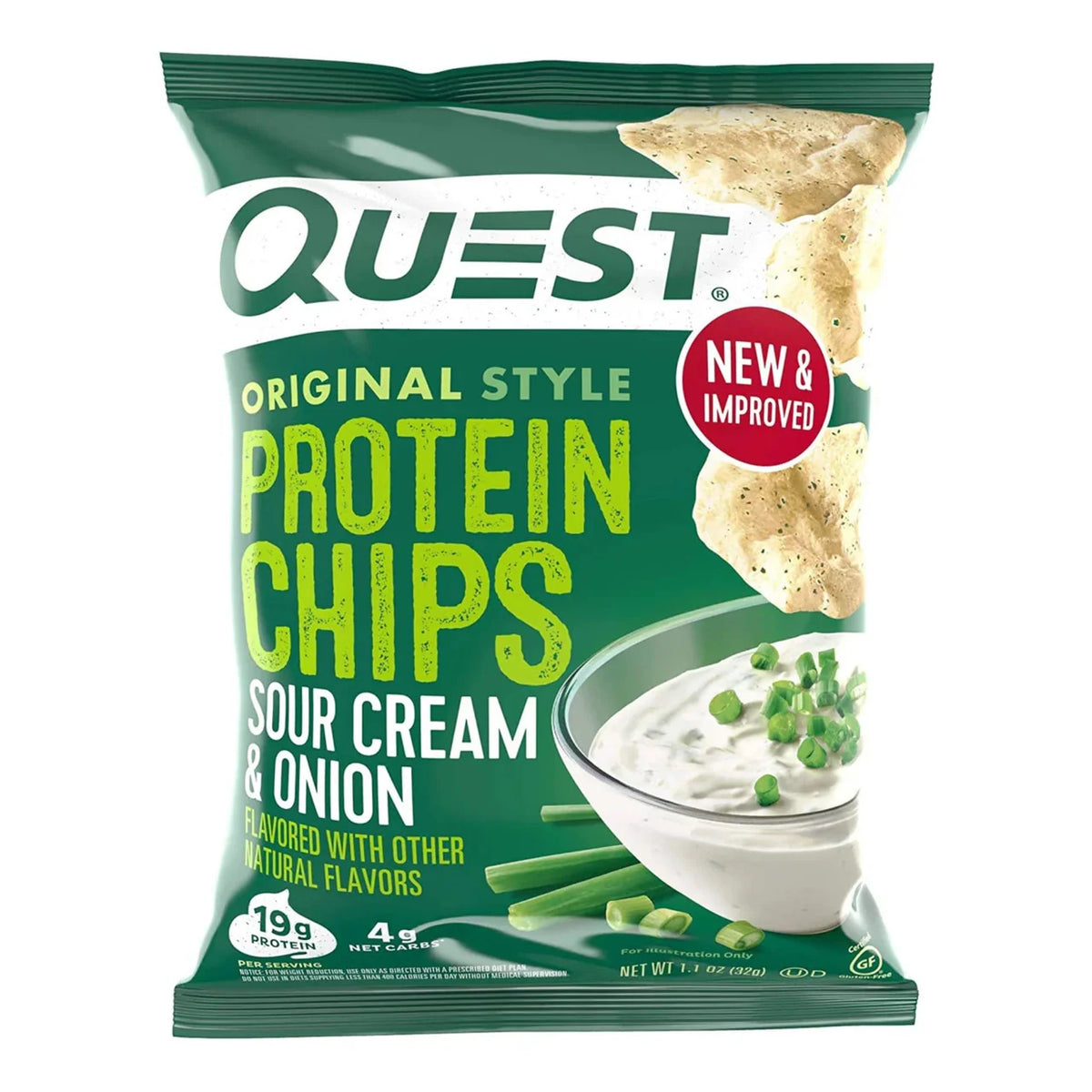 Quest Chips protéinées – 32 g