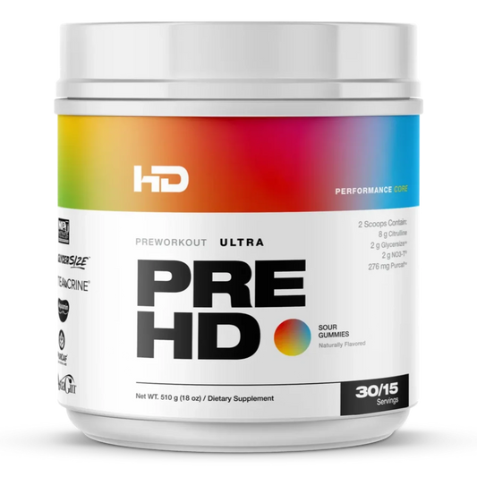 HD MUSCLE- PreHD Ultra Pre Workout- 510g