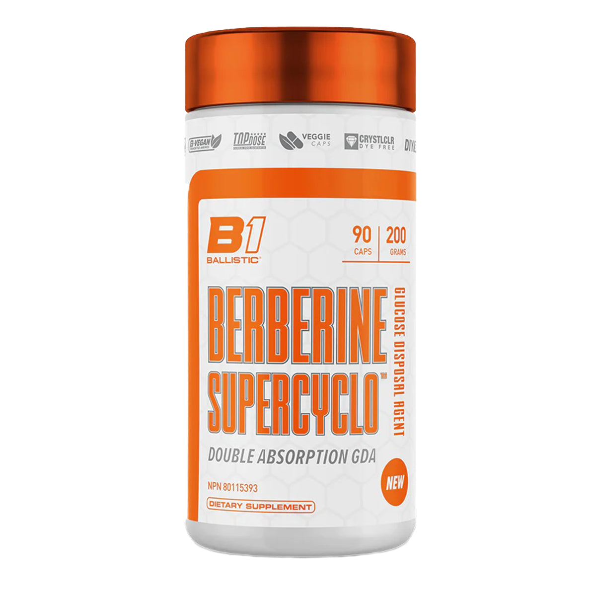 Berberine- 90 Capsules