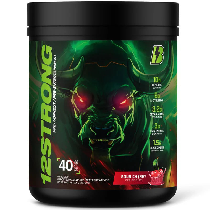 12 STRONG Pré Workout- 730g