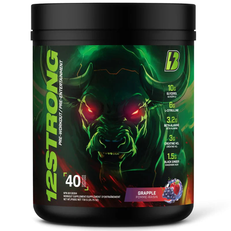 12 STRONG Pré Workout- 730g