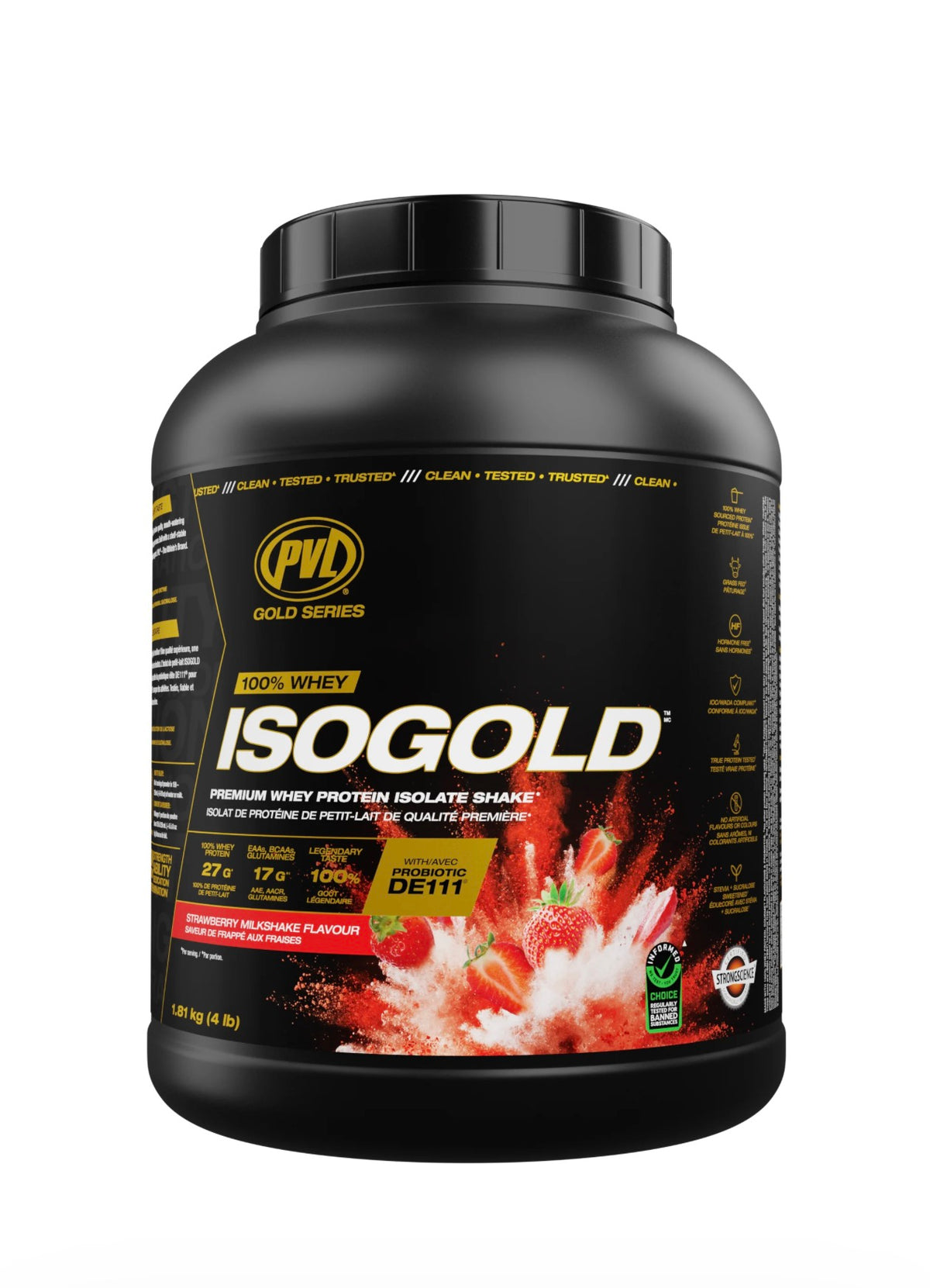 PVL ISO Gold – Whey Protein Isolate 4 lb