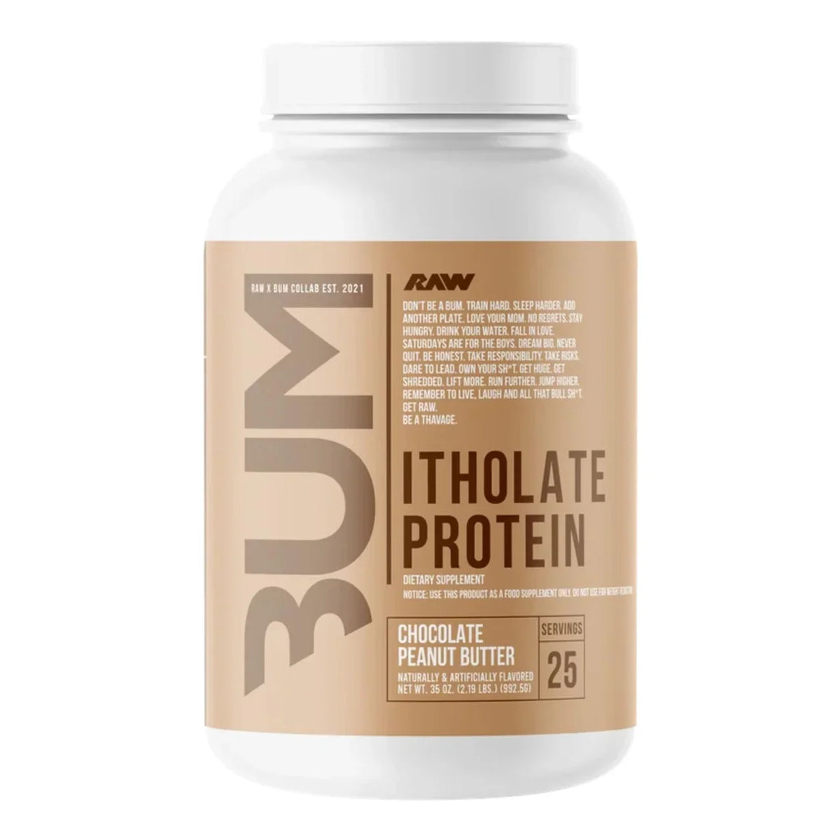 RAW CBUM Itholate – Whey Protein Isolate 2 lb