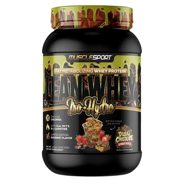 MuscleSport Lean Whey Protein – 2 lb