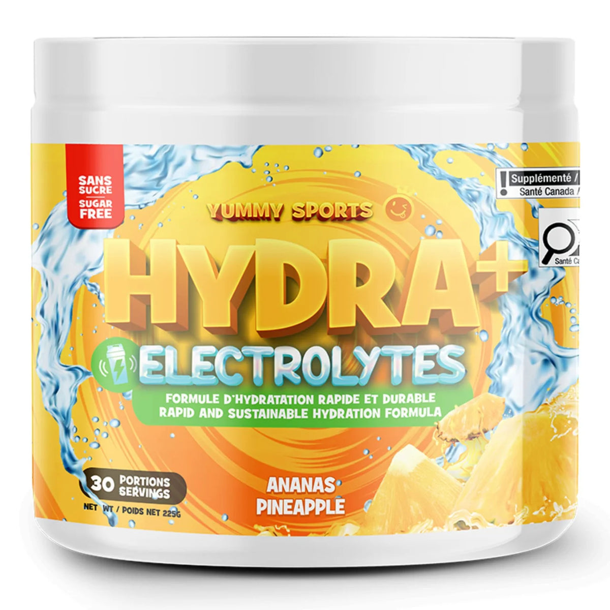 Yummy Hydra+ – Électrolytes 210 g