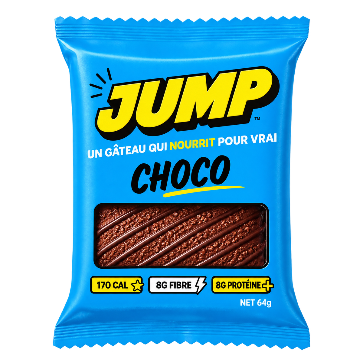 Brownie Protéiné- Jump Chocolat