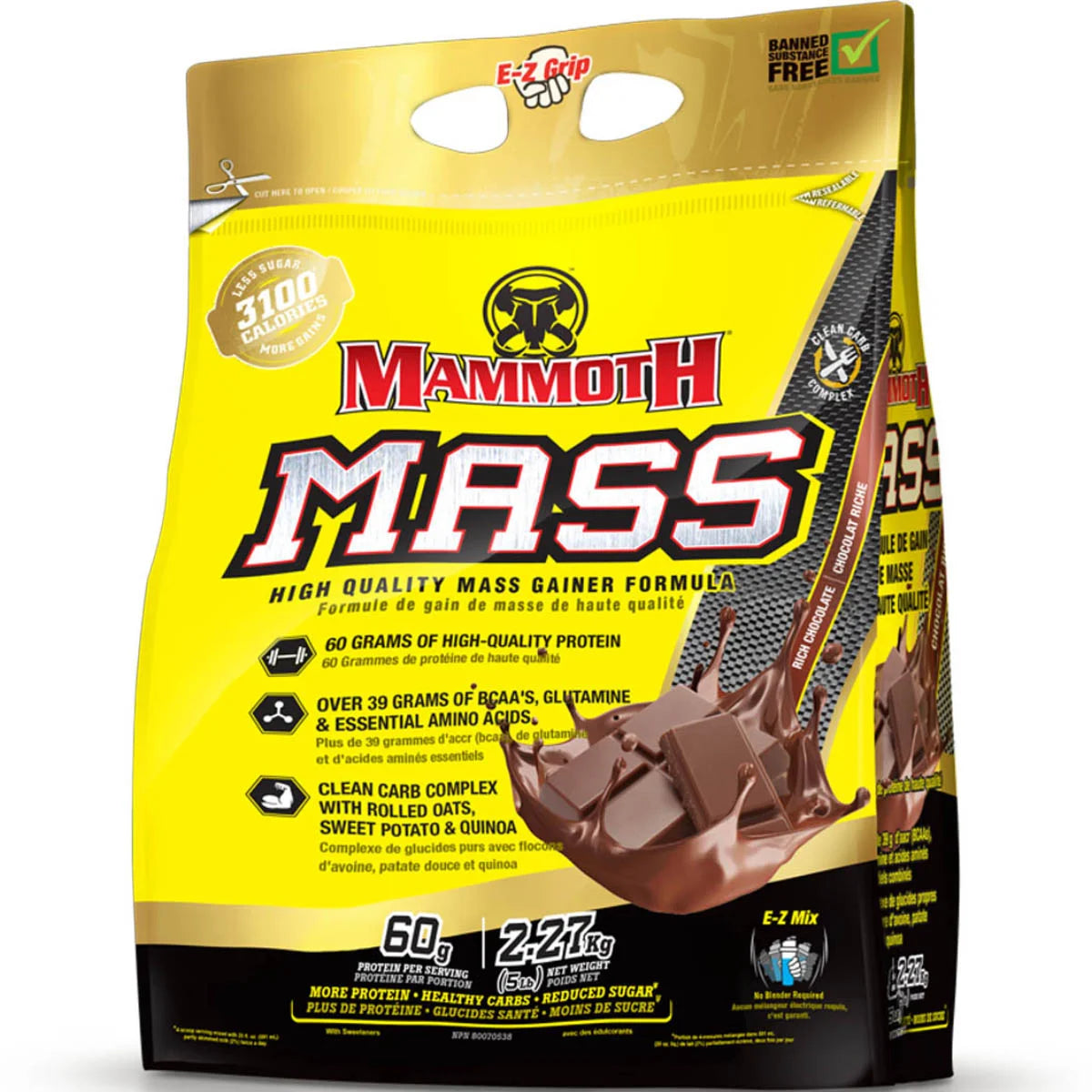 Mass- 5lbs