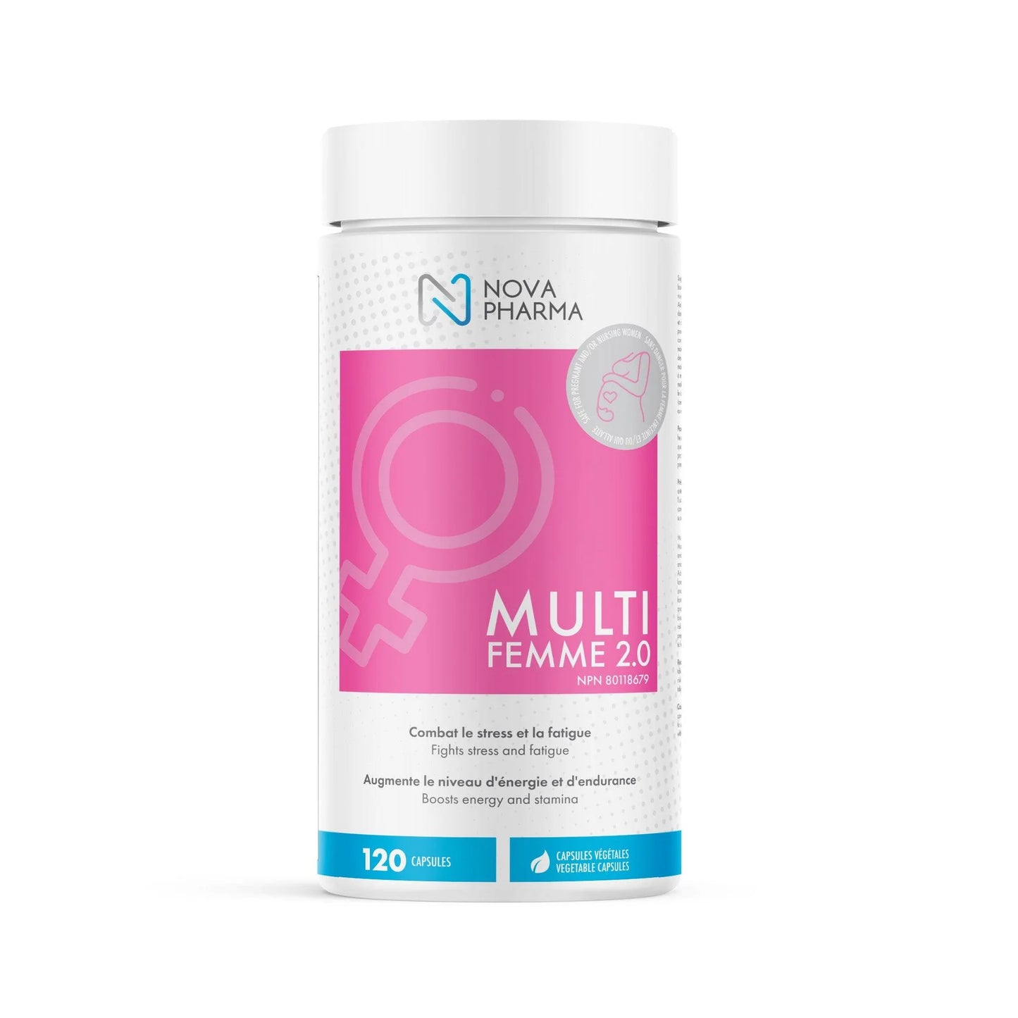 Multi Vitamines Femmes- 120 capsules