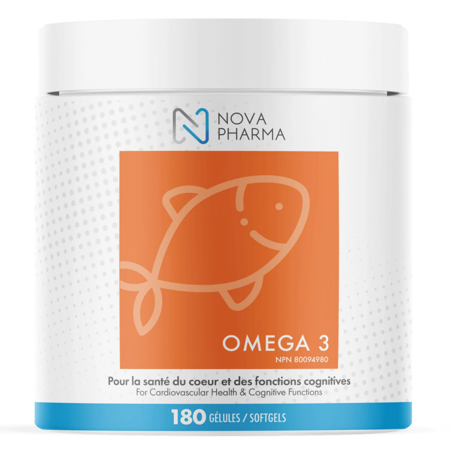 Oméga 3- 180 gélules