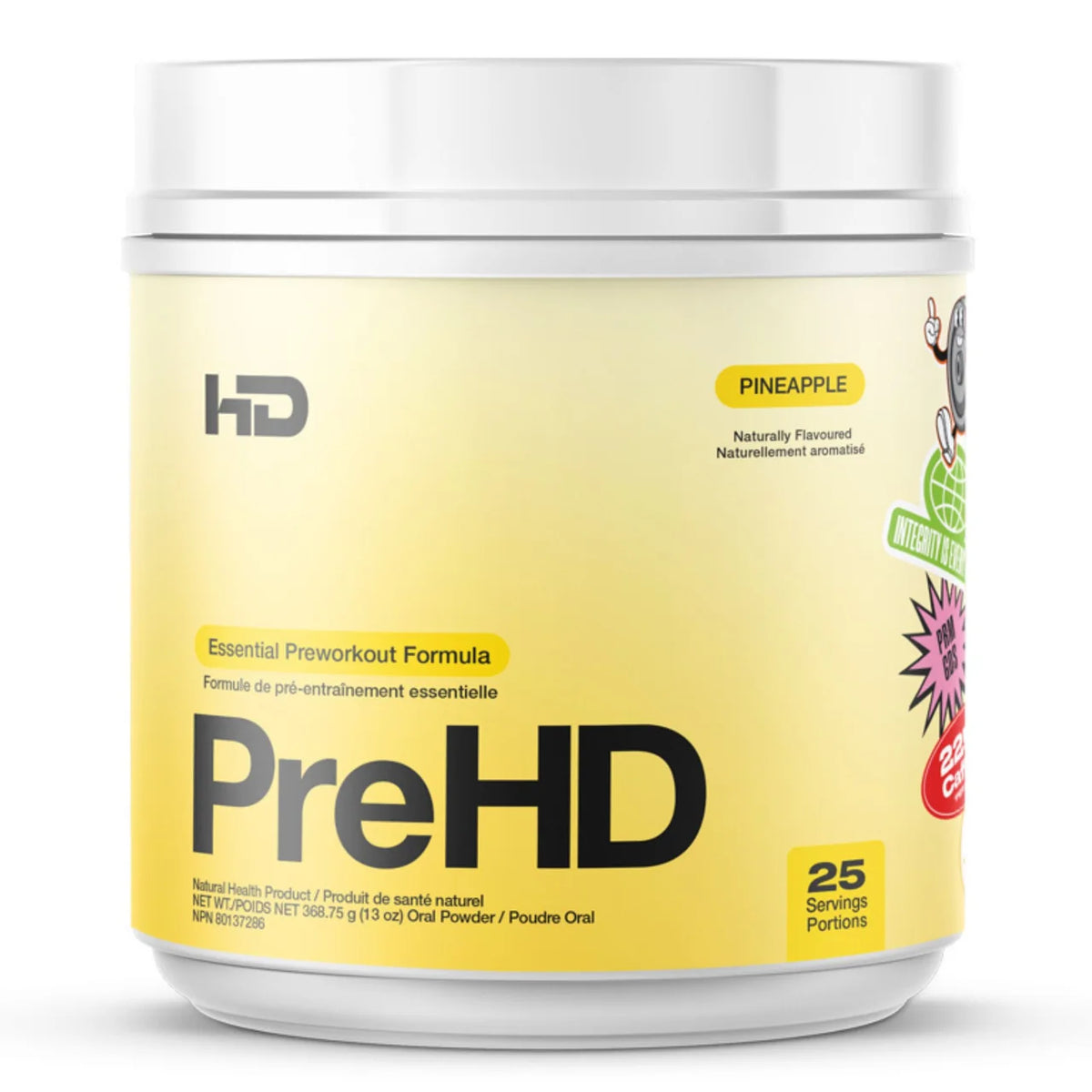 HD MUSCLE- PreHD Essential Pre-Workout- 368g