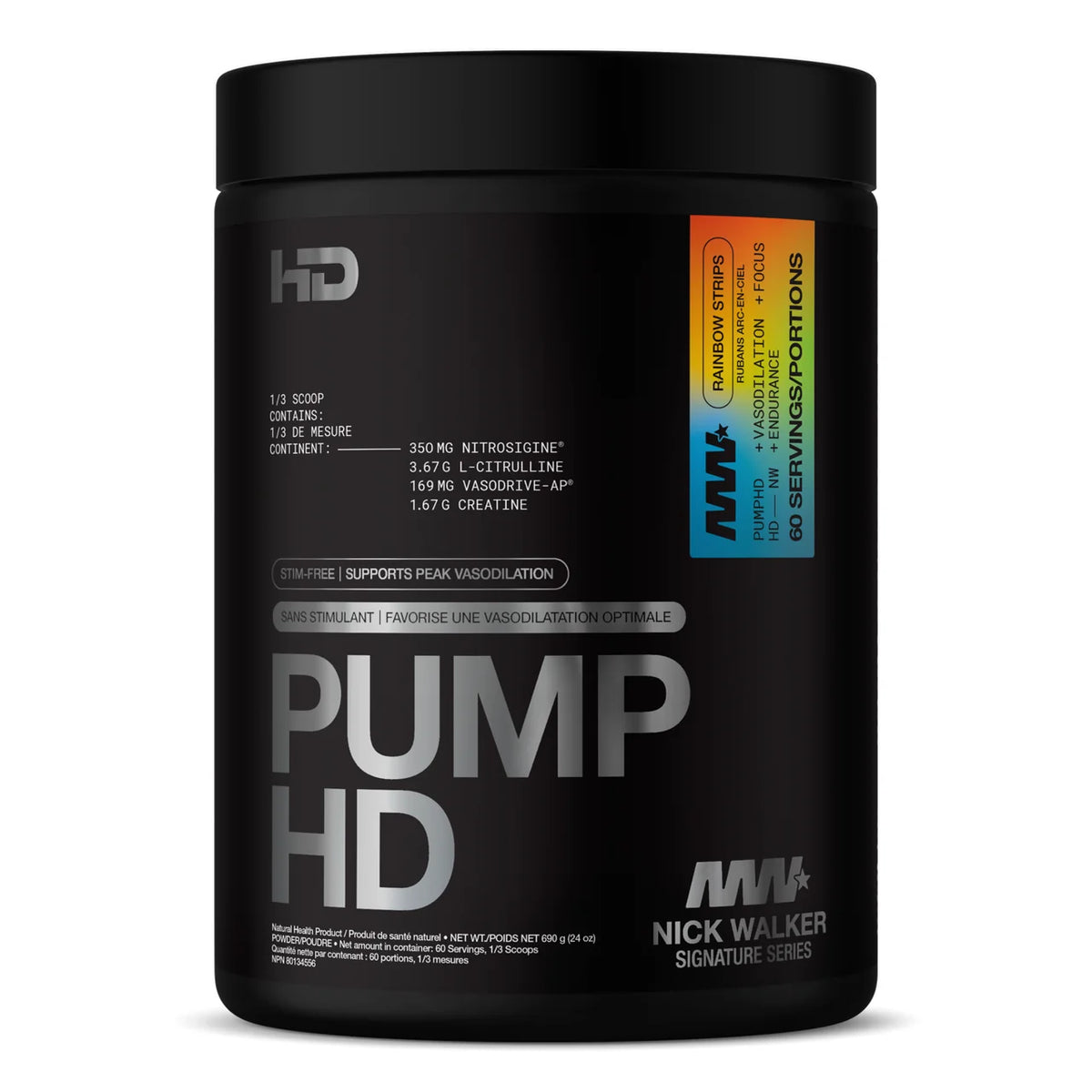 Pump HD - Nick Walker Pump (Stimulant-Free) - 690g