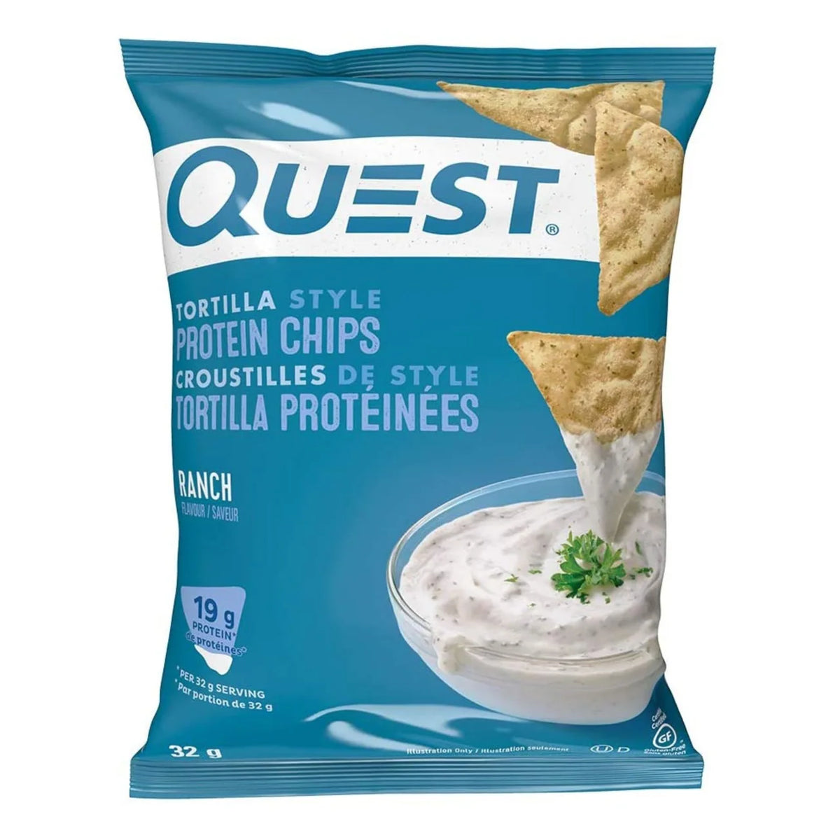 Quest Chips protéinées – 32 g