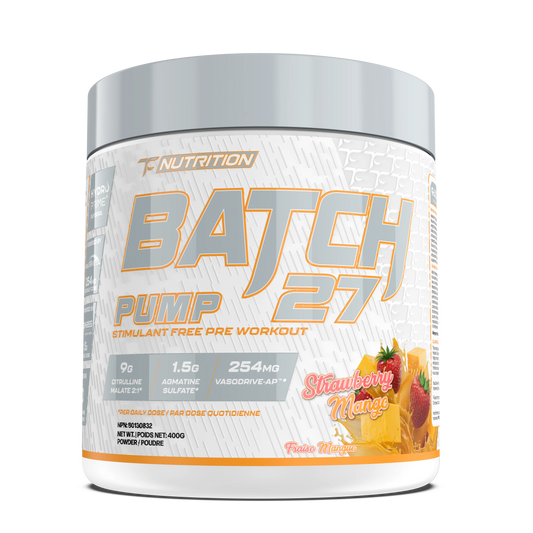 Batch 27 Pump Sans-Stimulant - 400g
