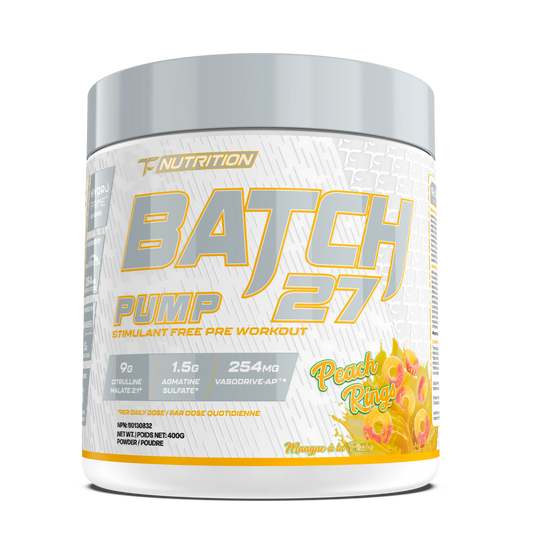 Batch 27 Pump Sans-Stimulant - 400g