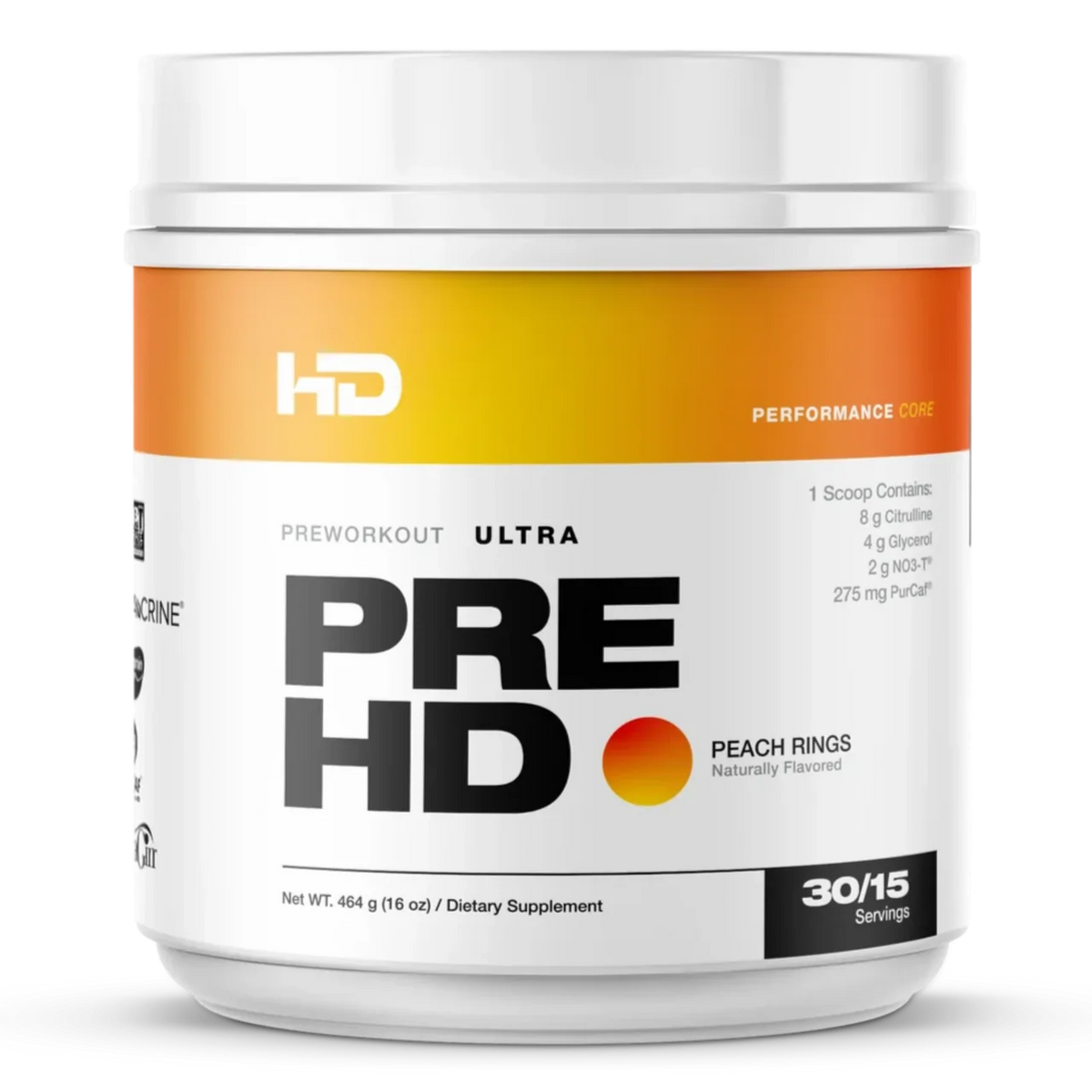 HD MUSCLE- PreHD Ultra Pre Workout- 510g